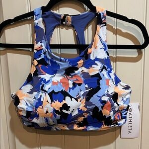 NWT Athleta Maldives Bra Cup Bikini Top size 38 B/C